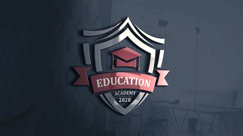 Free Education Academy Logo Template – GraphicsFamily