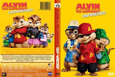 Alvin And The Chipmunks Chipwrecked - Movie DVD Custom Covers - Alvin ...