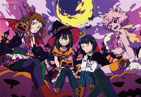 boku no hero academia halloween fanart - Anime Top Wallpaper