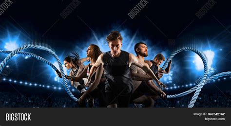 Sport Collage. Men Image & Photo (Free Trial) | Bigstock