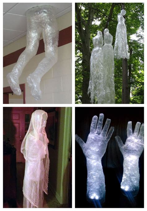 10 Packing Tape Ghost Ideas | Halloween diy outdoor, Halloween decorations diy outdoor, Fun diy ...