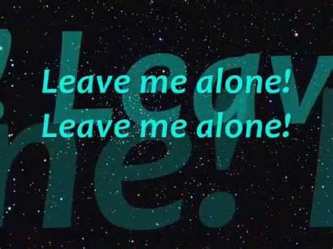 Michael Jackson - Leave me alone Lyrics - YouTube