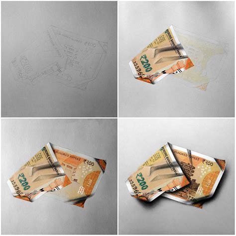 Money - Realistic Drawing on Behance