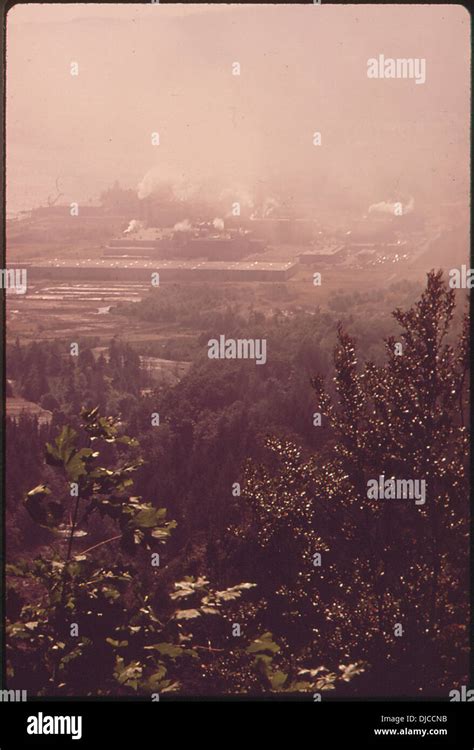 PULP MILL POLLUTION 053 Stock Photo - Alamy