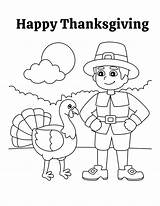 Cute Pilgrim Thanksgiving Coloring Pages For Kids — Xoxoerinsmithcom sketch template