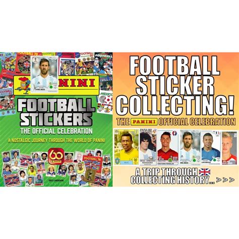 PANINI FOOTBALL STICKERS: THE OFFICIAL CELEBRATION - HARDCOVER BOOK ...