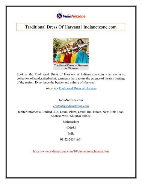 Traditional Dress Of Haryana | Indianetzone.com by indianetzone1 - Issuu