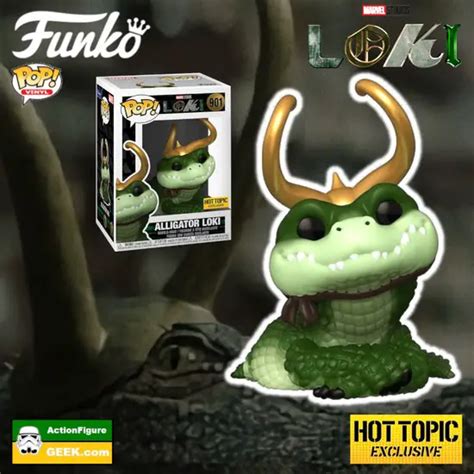 Funko Pop Alligator Loki - Hot Topic Exclusive and Special Edition