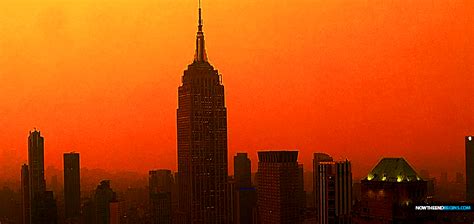 New York City Skyline Turned In Apocalyptic End Times Nightmare As Smoke From Wildfires In ...