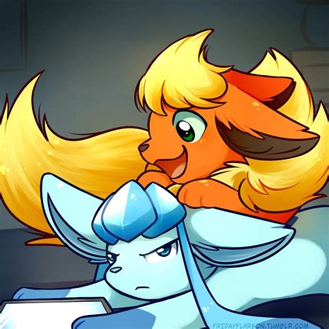 #Flareon #Glaceon Pokemon Comics, Pokemon Funny, Pokemon Fan Art ...