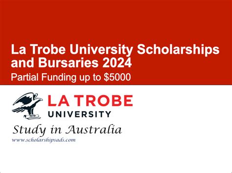 La Trobe University Scholarships and Bursaries 2024 in Australia