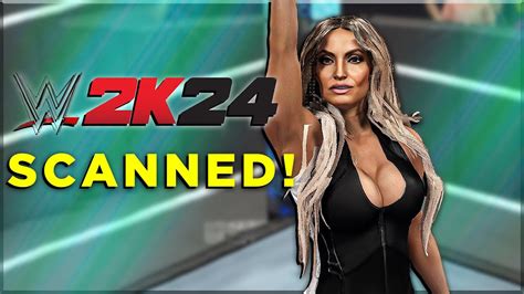 UPDATED Trish Stratus Scan For WWE 2K24! WWE 2K22 Servers Shutting Down ...