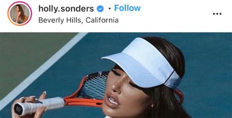 Ex-Sports Host Holly Sonders Quickly Deletes X-Rated Picture of Herself On The Tennis Court (PIC)