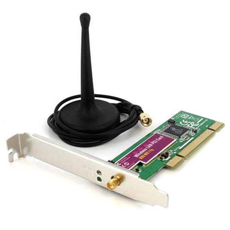 PCI 802.11g Wireless Network Adapter Card with Separate Antenna | StarTech.com