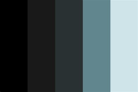 Anthracite Blue Color Palette