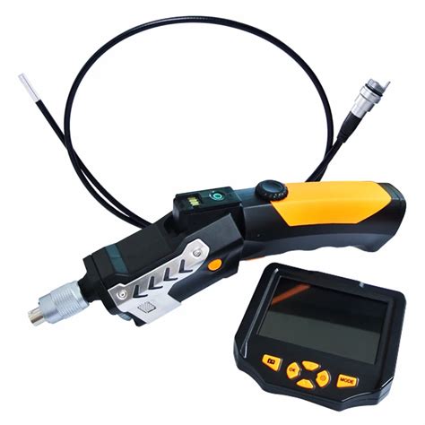 Detachable LCD Receiver Borescope Endoscope Monitor Video Inspection LED Flash Light Black ...