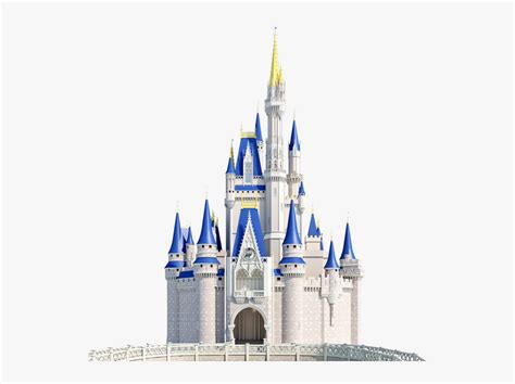 Cinderella Castle Clipart Transparent Png - Disney World Castle Cartoon , Free Transparent ...