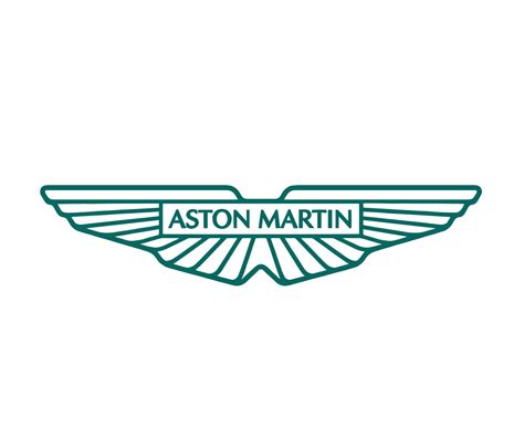 Aston Martin Brand Logo Symbol Green Design British cars Automobile ...