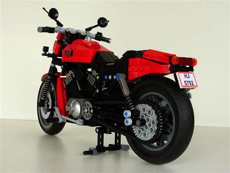 LEGO TECHNIC MOTORCYCLES: MOC - Harley Davidson V-Rod by Henrik Jensen