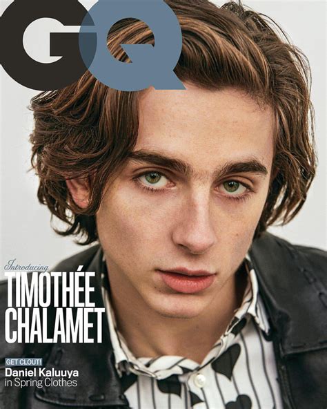 TIMOTHEE CHALAMET - CALL ME BY YOUR NAME - US GQ MAGAZINE MARCH 2018 ...