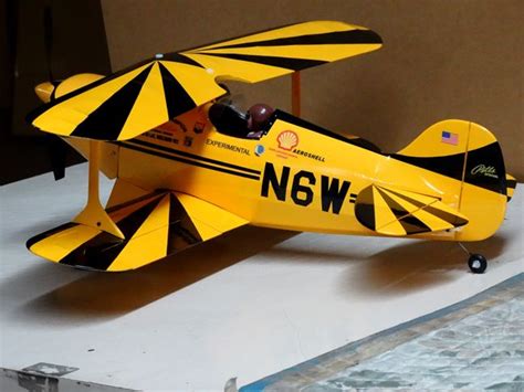 Nice little Pitts Special RC model flown on a regular basis, Mary Gaffaney scheme, joy of flying ...