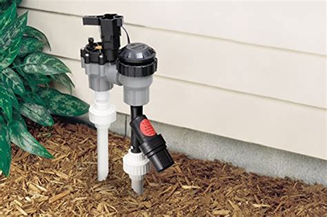 Rain Bird PRF07530S Drip Irrigation In-Line 30 psi Pressure Regulating Y Filter, 3/4" Male Pipe ...