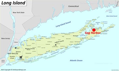 Sag Harbor Map | The Hamptons, Long Island, New York, U.S. | Discover Sag Harbor with Detailed Maps