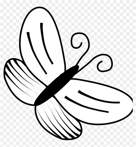 Free Butterfly Clip Art Black And White, Download Free Butterfly Clip Art Black And White png ...