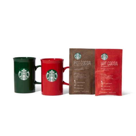 Starbucks Cocoa for 2, Includes 2 Starbucks Mugs and 2 Cocoa Packets…, 1 EACH - Food 4 Less