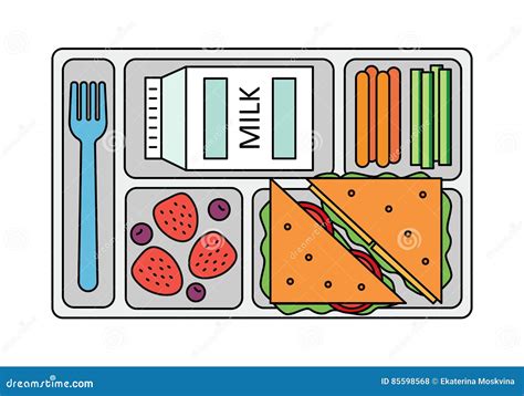 Lunch Tray Clip Art