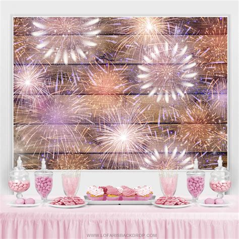 Light Purple Bright Brown Wood Birthday Party Backdrop – Lofaris