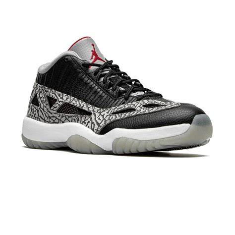 Air Jordan 11 Retro Low IE Black Cement – PK-Shoes