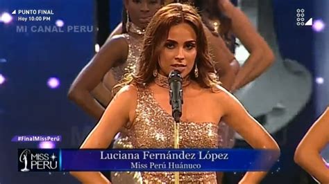 Watch: Miss Peru 2018 contestants list crime rates against women on stage instead of ...