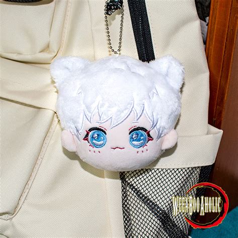 Cute Satoru Gojo Cat Version Anime Jujutsu Kaisen Plushie | Etsy