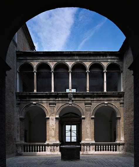 Perfect Order in Renaissance architecture at Fermo, Marche, Italy ...