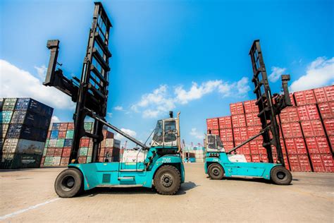 Henley Forklift Port Equipment Konecranes Empty Container Handler