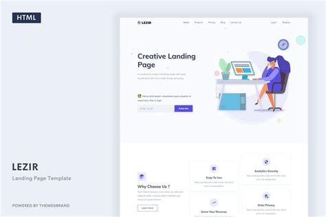 40+ Clean & Minimal Landing Page Templates (Free & Pro) | Design Shack