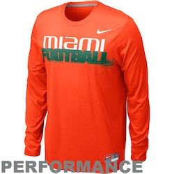 Miami Hurricanes Football T-Shirts - Unique College T-Shirts