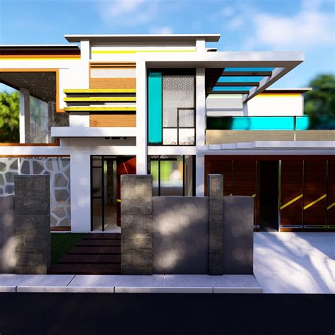 Medium Modern House_LGH01 by GesangPJ | CGTrader