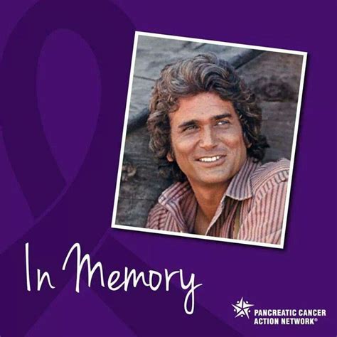 R.I.P. Michael Landon | Pancreatic cancer awareness, Pancreatic cancer ...