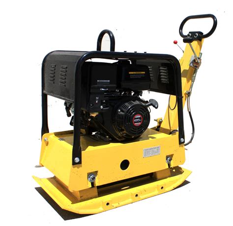 Reversible Dirt Vibratory Plate Compactor 420cc Gas Power Engine for Dirt Soil – EconoSuperStore