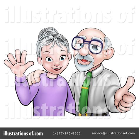 Senior Citizen Clipart #1444057 - Illustration by AtStockIllustration