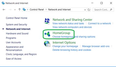 How to Create a HomeGroup on Windows 10 Device