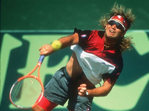 Pictorial tribute to style icon Andre Agassi: From lion mane wigs to bandanas - Tennis365.com