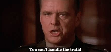 Popular You Can't Handle The Truth GIF - Jacknicholson Afewgoodmen True - Discover & Share GIFs