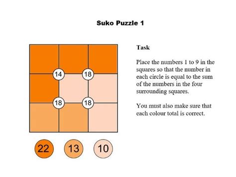 Suko Number Puzzle/Starter Set of 4 | Teaching Resources