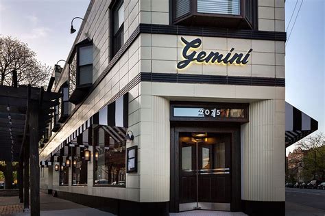 Gemini Chicago | Chicago interior design, Chicago restaurants, Lincoln park restaurants