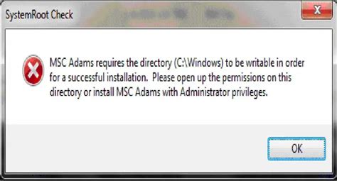 MSC Adams Software Installation Error - Techyv.com