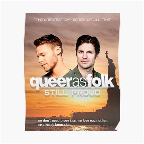 "Queer as folk Still Proud Poster 2022" Poster for Sale by GroupieClub ...