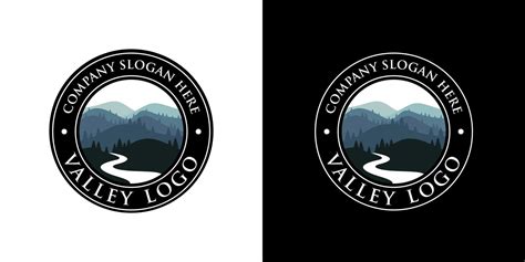 Valley Logo Design Vector Template 7619659 Vector Art at Vecteezy